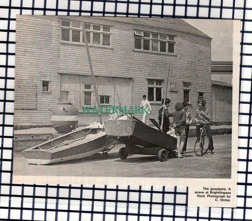 (8349) Brightlingsea Hard Essex  - 1971 Cutting