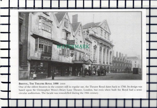 C7279) Theatre Royal Bristol - Small Cutting