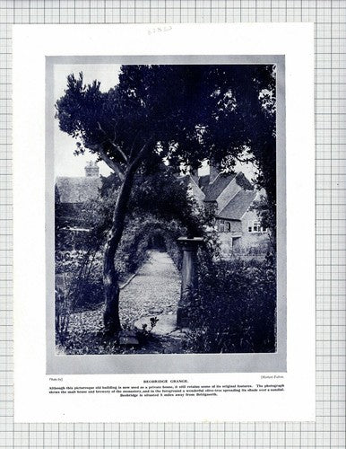 Madeley Court / Beobridge Grange Shropshire - c.1930s Book Print