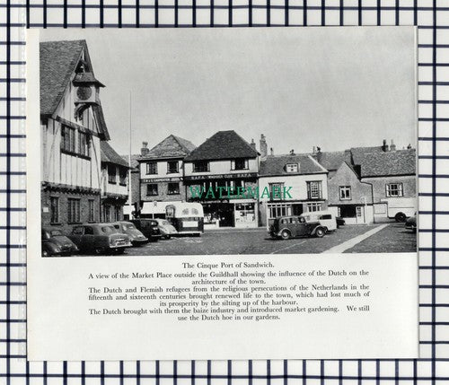 (7689) Sandwich Kent -  1957 Cutting