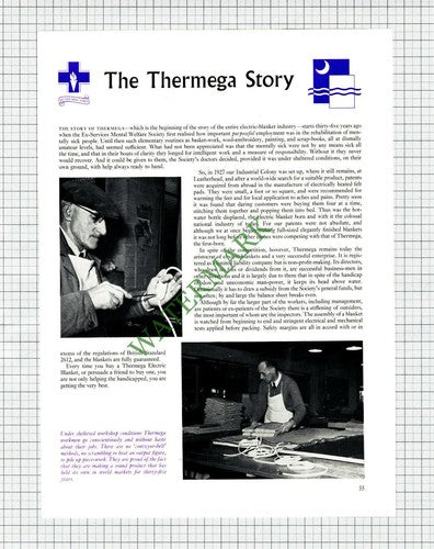 The Ex-Services Mental Welfare Society Thermega Tyrwhitt Kingswood  1962 Article