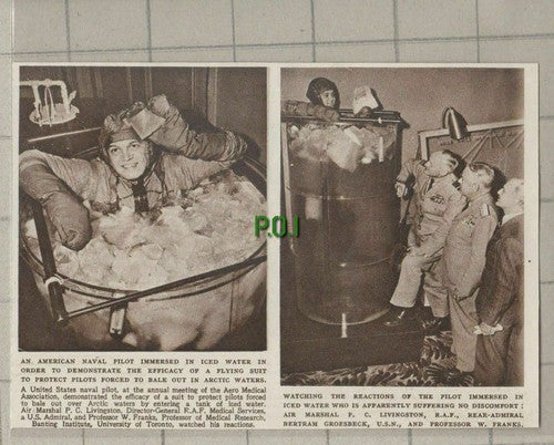 (C644) Aero Medical  P C Livingston Bertram Groesbeck W Franks Toronto - 1949