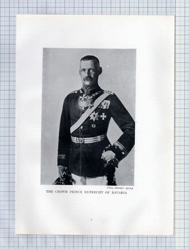 The Crown Prince Ruprecht Of Bavaria - c.1920s Print