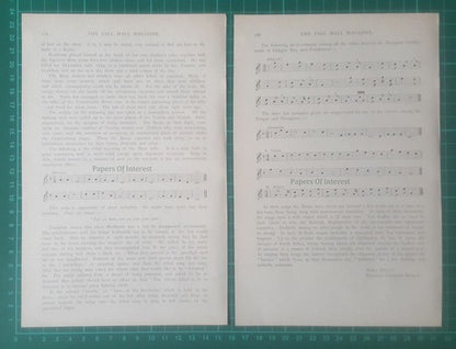Kaffir Music Bantu Tribe Nora Scully   - 1897 Article