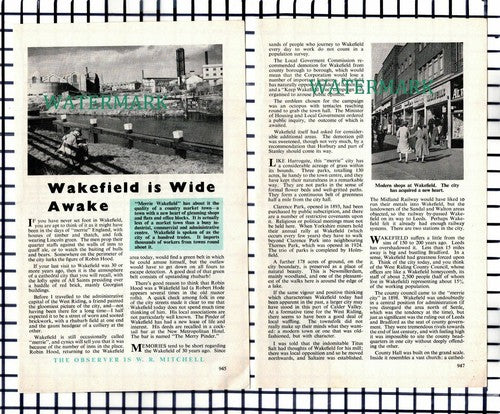(7622) Wakefield  - 1966 Article