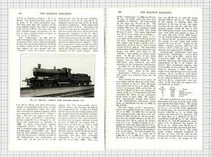 Great Western Railway GWR 4-4-0 Express Engines F W Brewer - 1926 Article