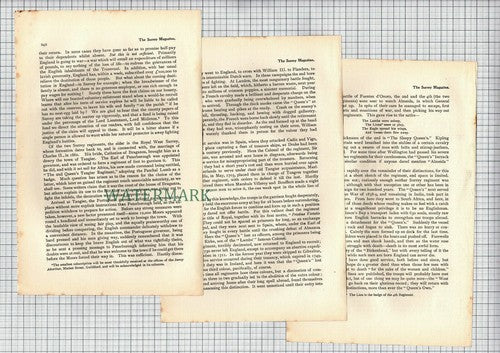 (485) The Queen's Own Royal West Surrey Regiment  - 1899 Article
