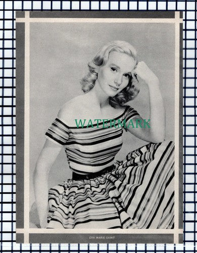 (7573) Eva Marie Saint / Virginia McKenna - 1959 Cutting
