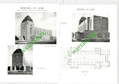 Benchill St Luke's Church - c.1947 Article / Print