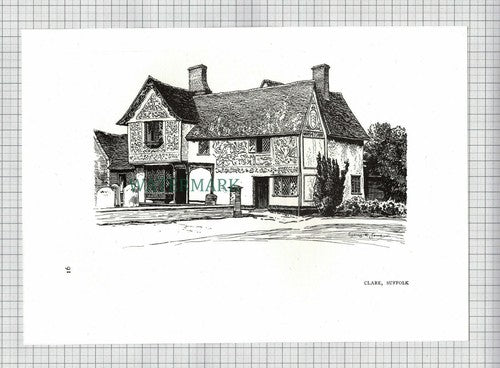 (8549) Clare Suffolk - c1980's Cutting