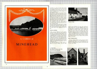 (6499) Minehead Somerset Lewis Brown  - 1969 Article