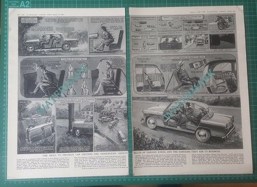 Safety Belts  Seat Belts Introduced To Cars  - 1961 Article