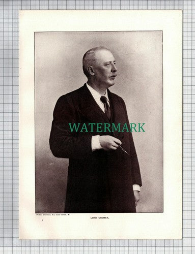 (5546) LORD CROMER  - c.1910 Print
