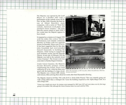 Majestic Cinema Condercum Road Benwell Newcastle Grantham -  c.1990 Clip / Print
