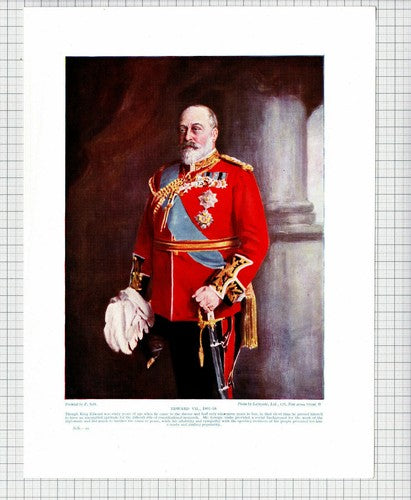 King Edward VII - c.1930s  Print