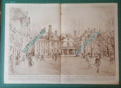 Marlborough College Wiltshire - 1948 Article