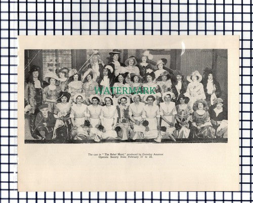 (7787) Guiseley Operatic / Yeadon Operatic Society  - 1936 Cutting