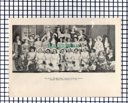 (7787) Guiseley Operatic / Yeadon Operatic Society  - 1936 Cutting