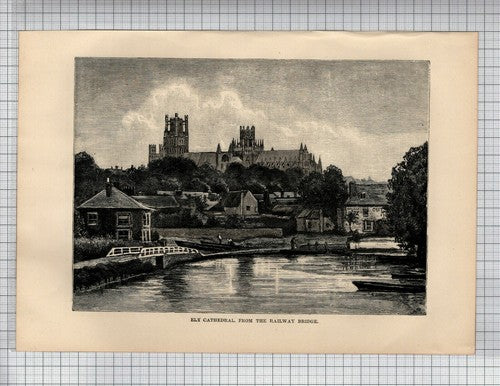 (6513) Ely Cathedral  - 1894 Cutting