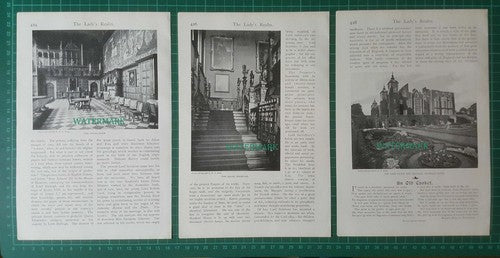 Prime Minister At Hatfield House Lord Salisbury Cecil Cranborne - c.1900 Article