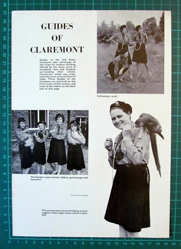 (6044) Girl Guides 2nd Esher Company Claremont School - c.1960s Clip