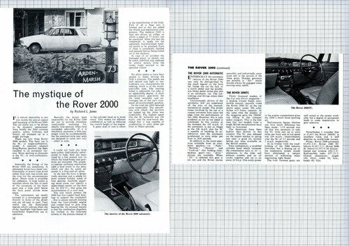 (5681) The Rover 2000 Richard L Jones - 1967 Article