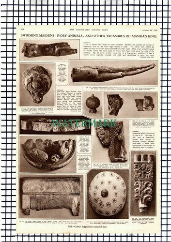 Prof Mallowan Nimrud Excavations  - 1952 Article