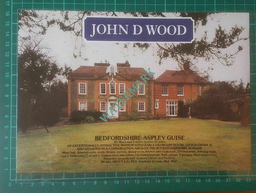 C2975) Aspley Guise Bedfordshire House Sale Advert - 1981 Clip