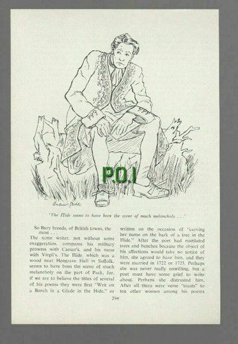 Richardson Pack Stoke Ash Suffolk  Soldier Poet   - 1951 Article
