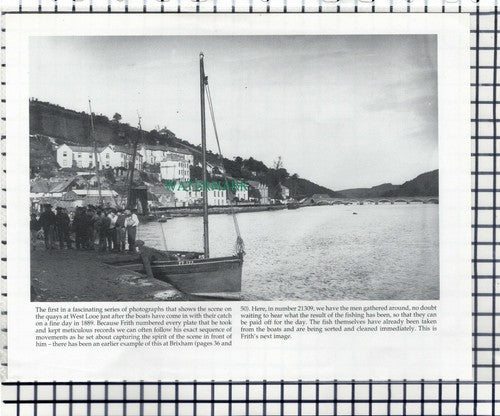 West Looe Cornwall - Double-Sided Book Print