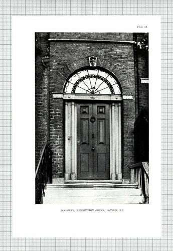 (6531) Kennington Green London  - 1980s Book Print