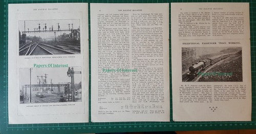 Hull Paragon Railway Station Mr R Ritchie   - 1930 Article