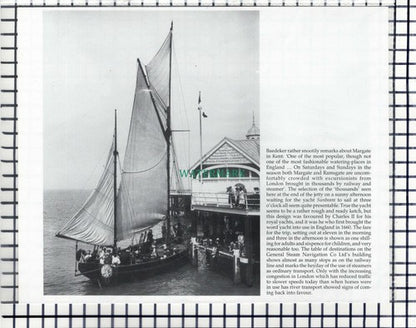 Clacton Pier / Margate Jetty - Sunbeam Yacht -  Book Print