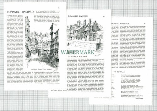Hastings Sussex Adeline Boulter-Cooke - 1930 Article  / Print