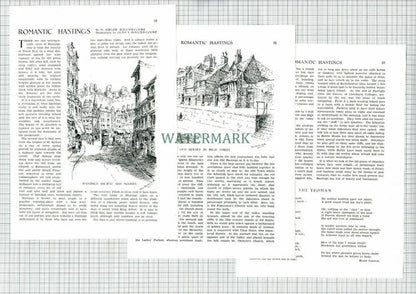 Hastings Sussex Adeline Boulter-Cooke - 1930 Article  / Print