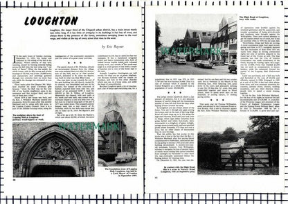 (8381) Loughton Essex Lopping Hall - 1967 Article
