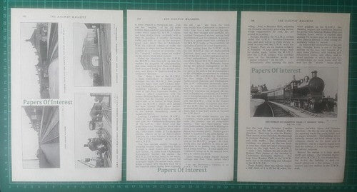 The Midland & South Western Junction Railway Swindon Station -1932 Article