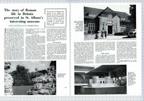 (5751) The Verulamium Museum St Albans Hertfordshire Rudolph Robert 1962 Article
