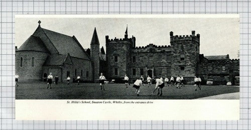 St Hilda's School Sneaton Castle Whitby Yorkshire  - 1963 Cutting