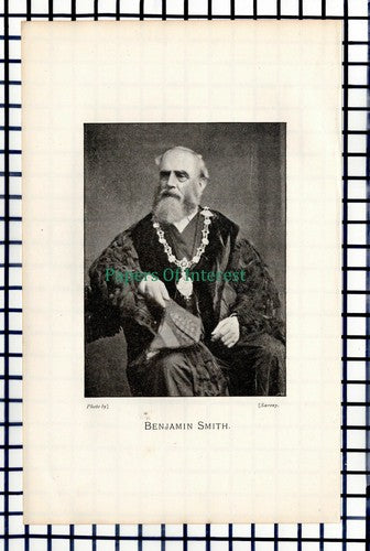 (6388) Benjamin Smith Scarborough Mayor  - 1901 Article