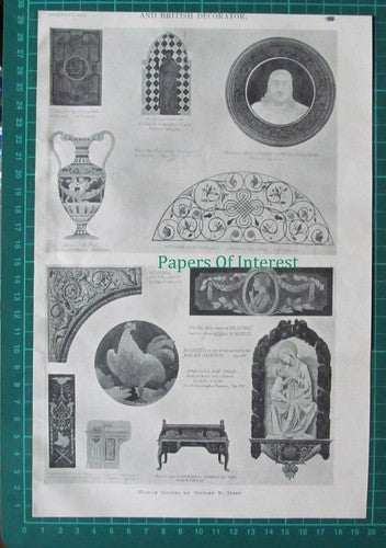 (6444) Mr Stanley R Sleep Scholarship Drawings  - 1913 Article