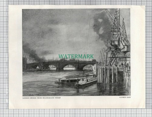 (8604) High Wycombe Market W Fairclough / West Wycombe - 1948 Cutting / Print