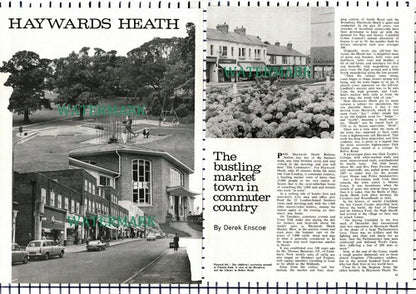 Haywards Heath Sussex Sergison Arms Park Parade  - 1967 Article / Print