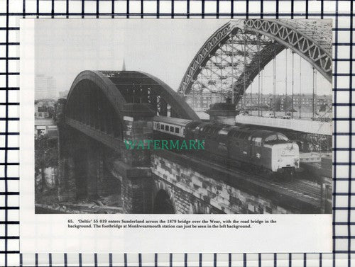 C7347) Sunderland Railway Bridge  - Cutting