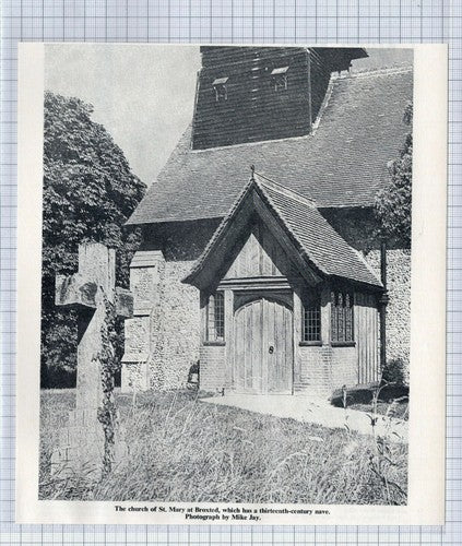 (5314) Church of St Mary Broxted Essex  - 1969 Clip