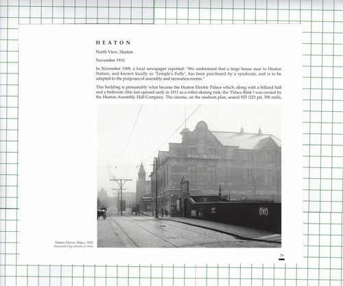 Heaton Cinema North View Heaton Electric Palace Newcastle - c.1990 Clipping