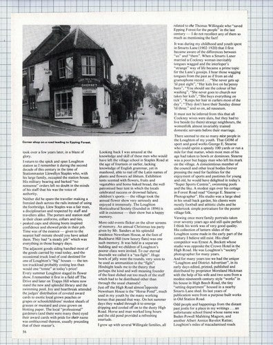 (5539) Loughton Essex Will Francies - 1979 Article