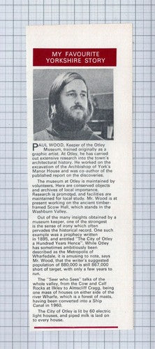 (5479) Paul Wood Keeper of Otley Museum - 1979 Clip