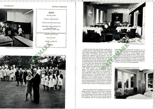 Grange Park Hotel Willerby Hull Ted Every - 1967 Article