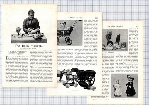 The Dolls Hospital Doctor Marsh London - c.1905 Article